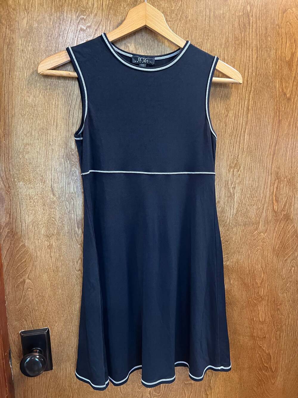 BCBG Black Sleeveless Tank Dress sze S